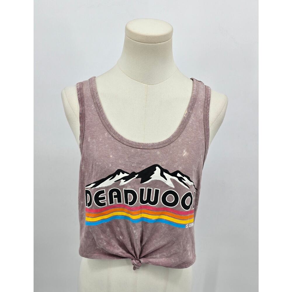 Bloom‎ Pop Deadwood South Dakota Cropped Tank Top